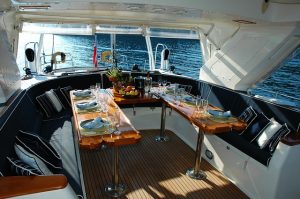 Chartered Yacht