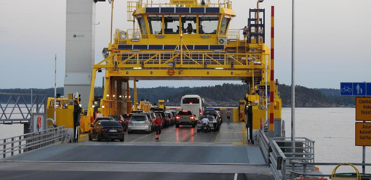 ferry car
